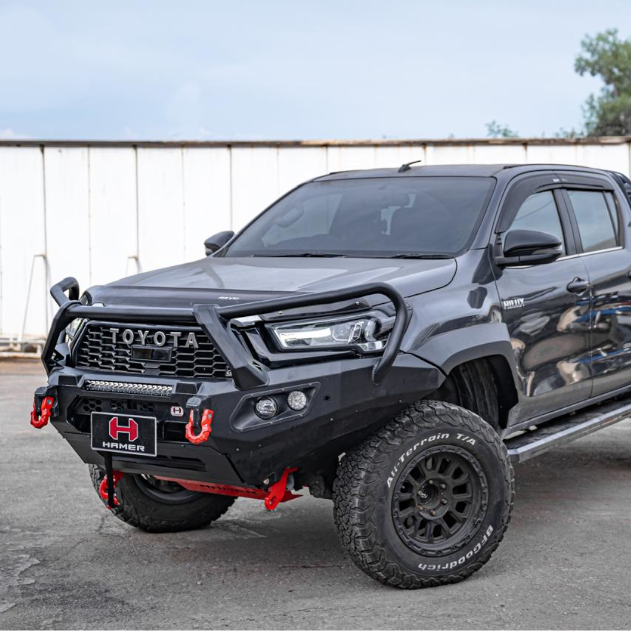 Hamer Toyota Hilux GR Sport (2024-Present) King Plus Front Bullbar Bumper