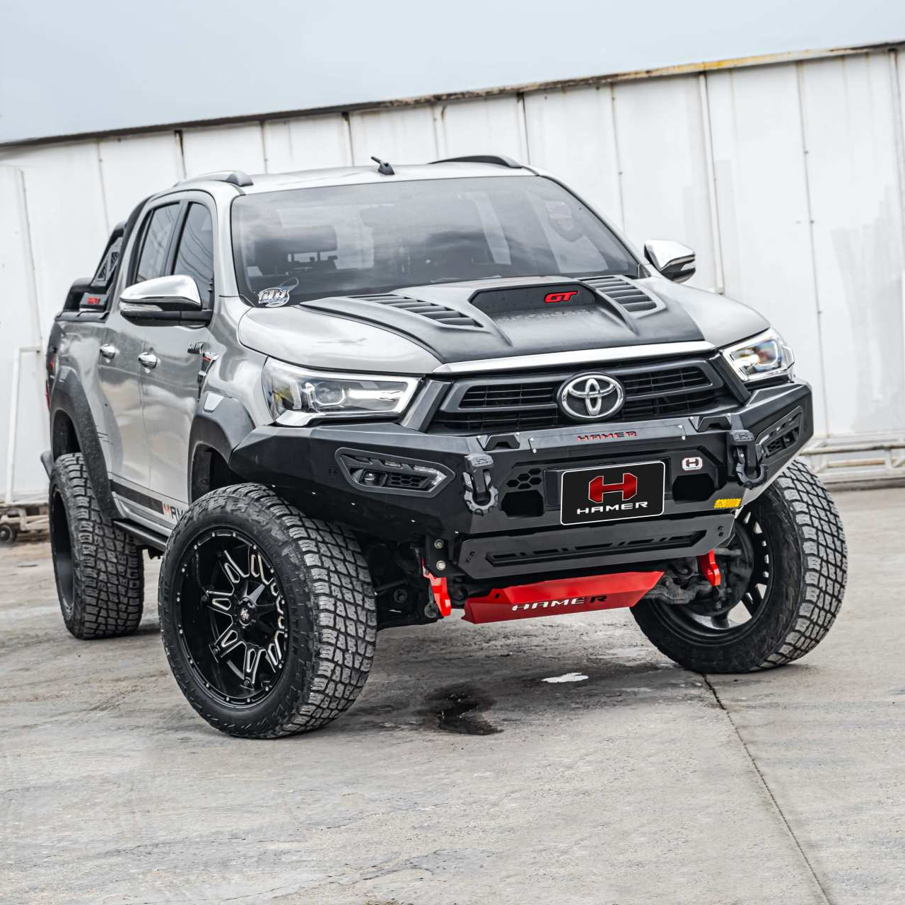 Hamer Toyota Hilux Legend (2021-2025) Atlas Series Front Bumper (No Bull Bar)
