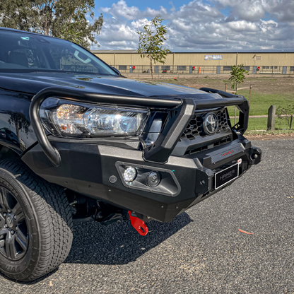 Hamer Toyota Hilux Raider (2024-2025) King Plus Front Bullbar Bumper (no arches)