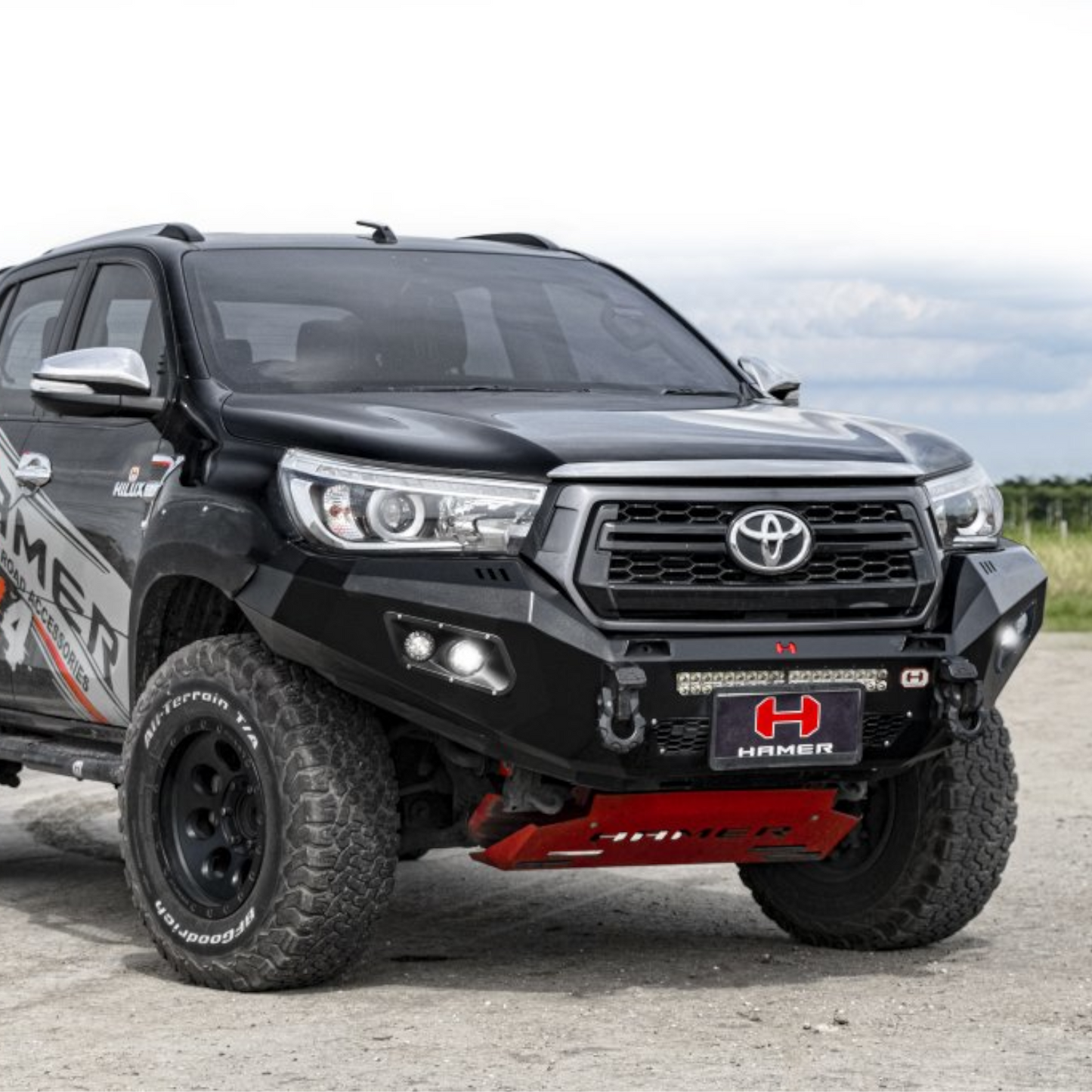 Hamer Toyota Hilux ROCCO (2018-2020) Prime Series Front Bumper (No Bull Bar)