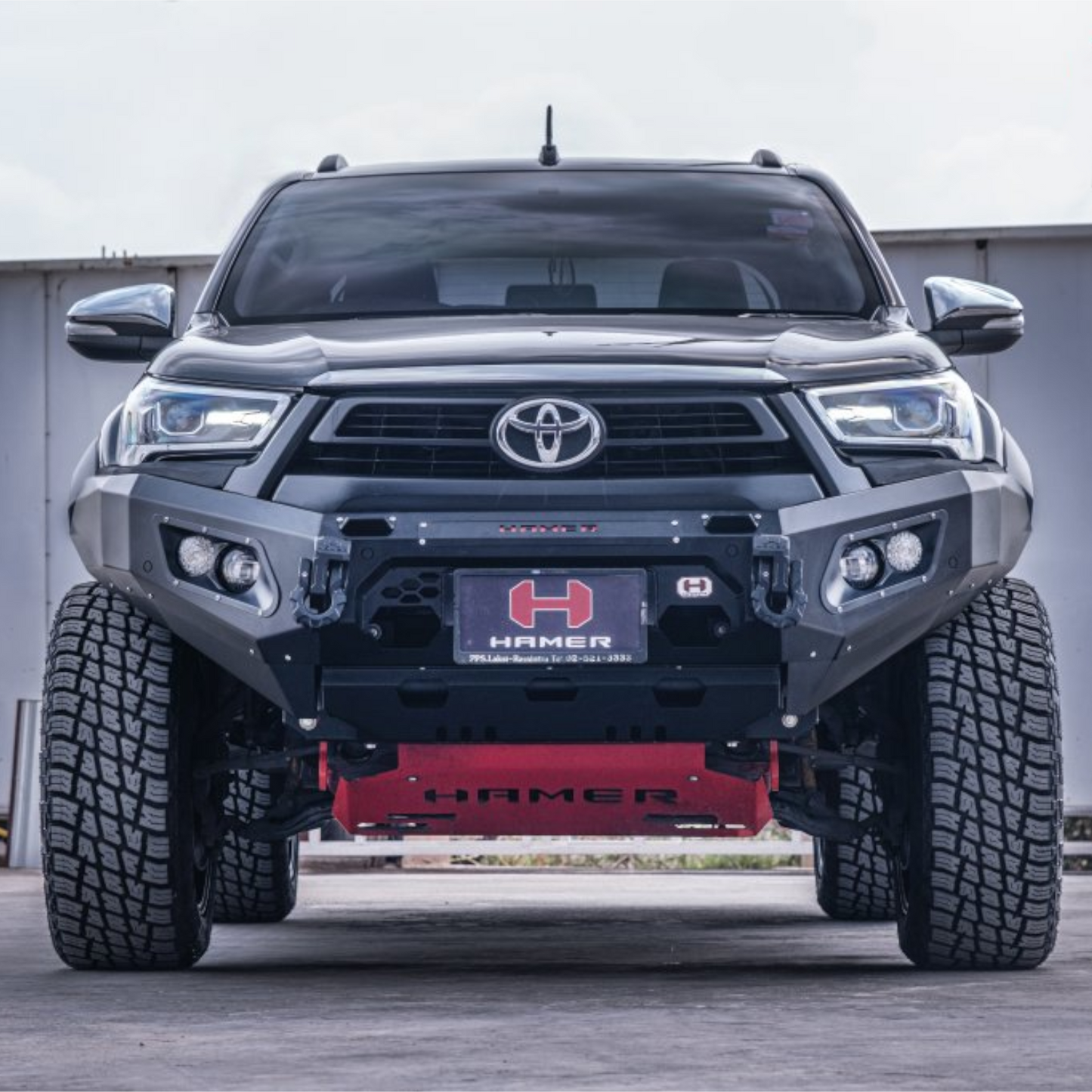 Hamer Toyota Hilux Legend (2021-2025) King Series Front Bumper (No Bull Bar)