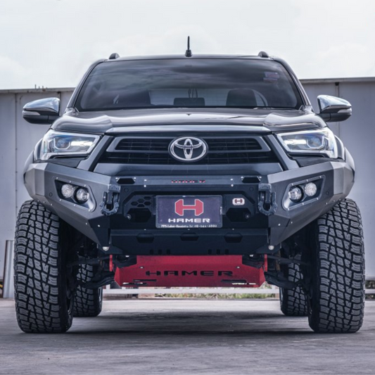 Hamer Toyota Hilux Legend (2021-2025) King Series Front Bumper (No Bull Bar)