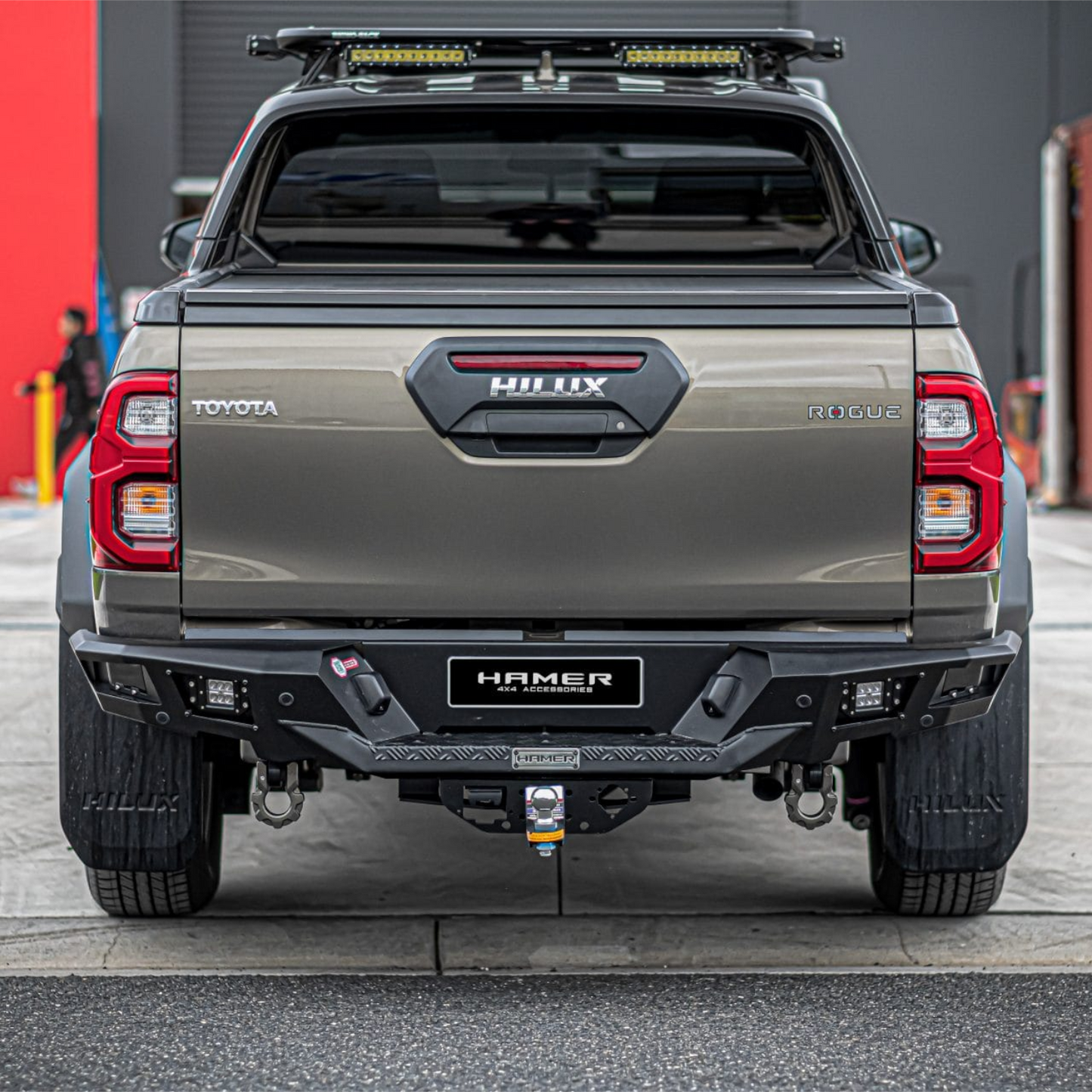 Hamer Toyota Hilux (2016-2024) Nova Series Rear Bumper