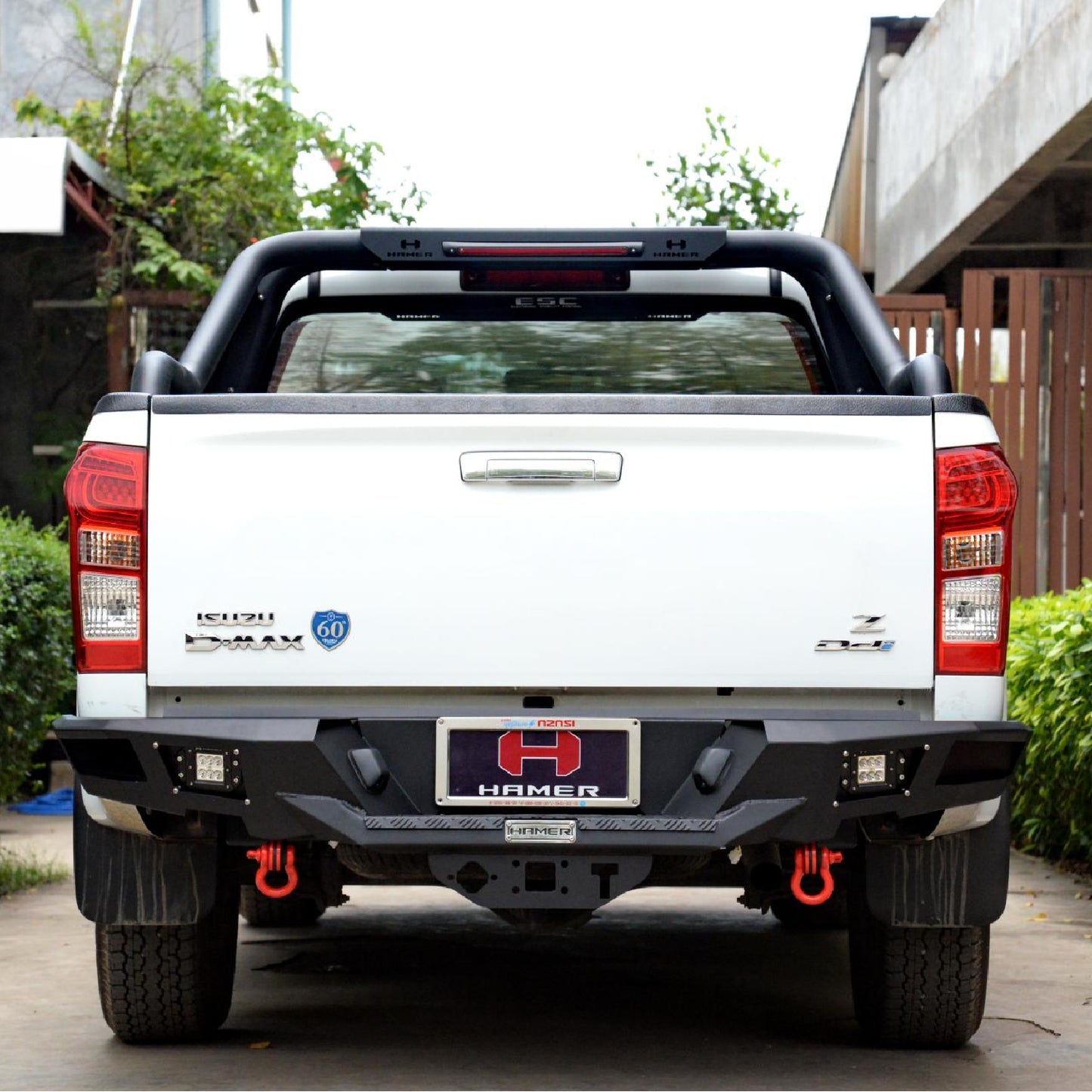 Hamer Isuzu D-Max/V-Cross (2012-2021) Nova Series Rear Bumper