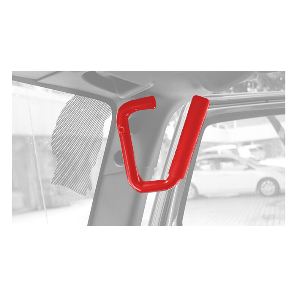 Grab Handle Red Jeep JK (2007-2018) Front Grab Handle Set Wild Boar Red – Bakkie & Outdoor