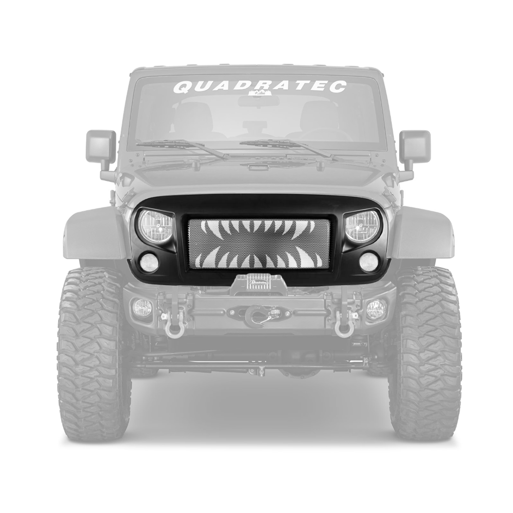 Jeep JK 2007-2018 Teeth Grill M/B (CN)