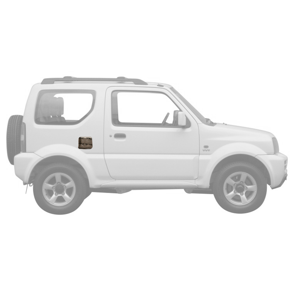 Suzuki Jimny Gen3 1998-2018 Fuel Tank Cover Chrome