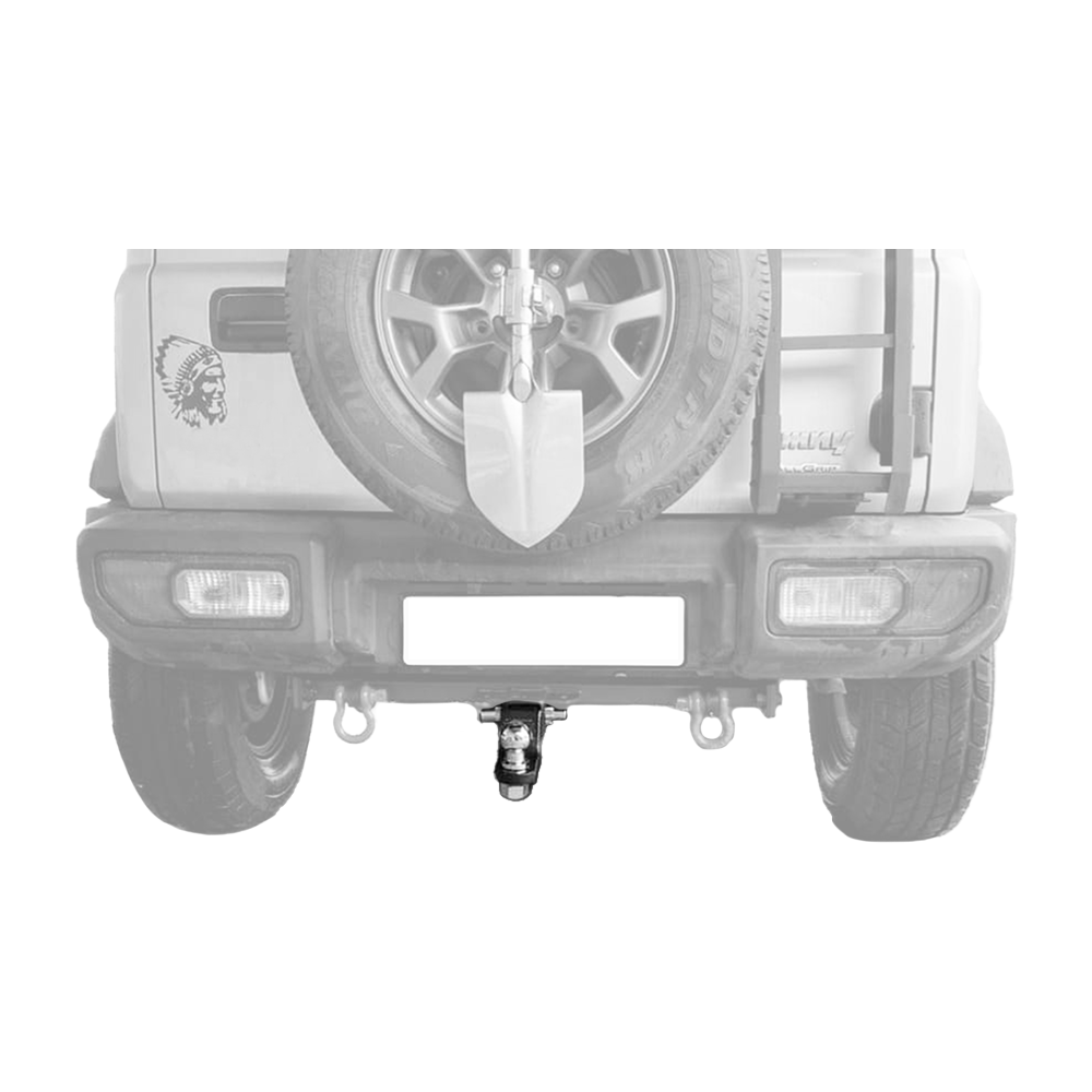 2 inch Trailer Hitch Ball Mount with Pin Drop