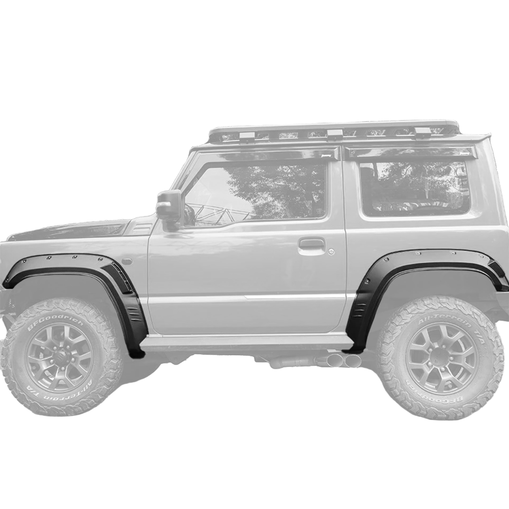 Suzuki Jimny 2018+ Wild Style Fender Flares (3 Door Only)