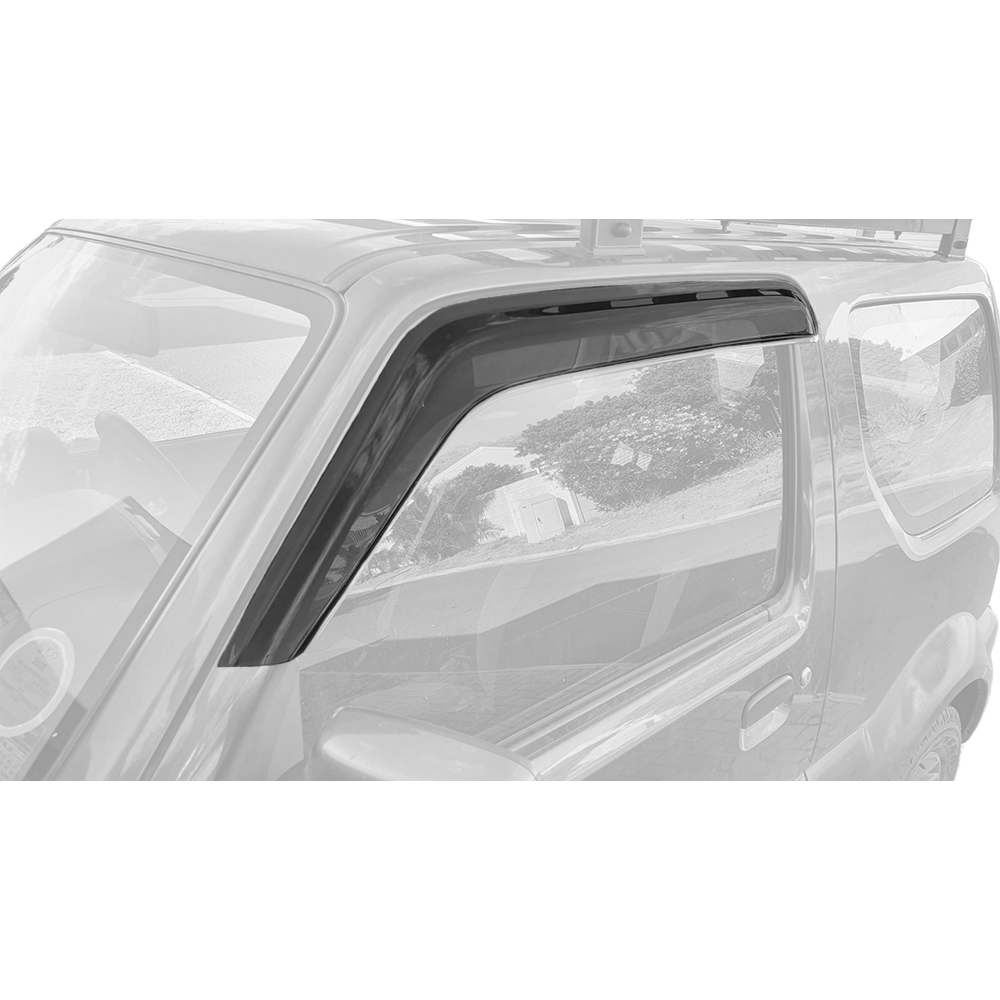 Suzuki Jimny Gen 3 Weather Guards - Dark Smoke