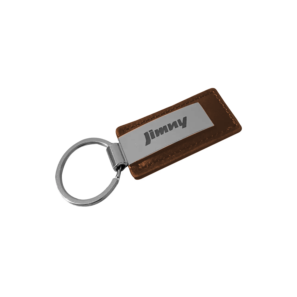 Jimny Key Chain PU Brown