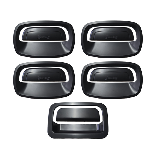 Suzuki Jimny 2023+ 5 Door Door Handle Covers – Matte Black