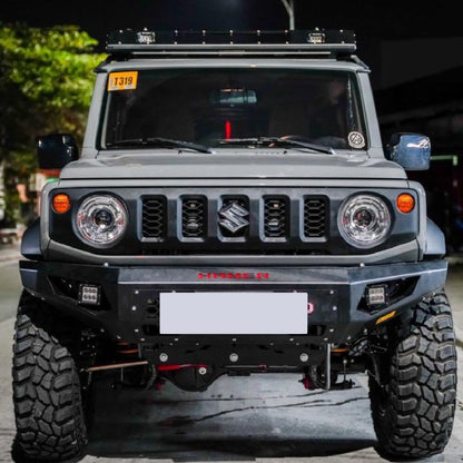 Hamer Suzuki Jimny (2018-Present) King Series Front Bumper (3 & 5-Door) - No Bull Bar