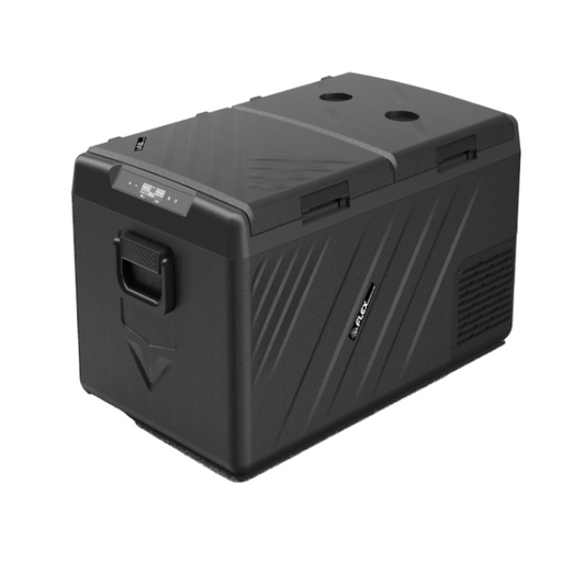Flex KID75 Dual-Zone Camping Fridge-Freezer (12/24V + AC, Bluetooth)