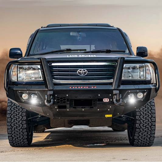 Hamer Toyota Land Cruiser LC100 (1999-2007) King Plus Front Bullbar Bumper