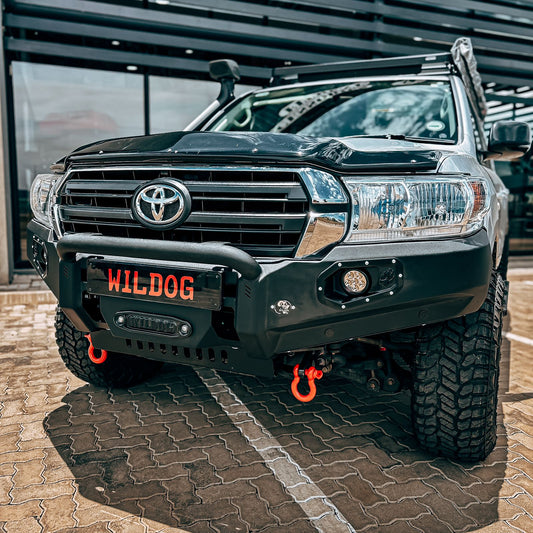 WILDOG Toyota Land Cruiser LC200 (2016-2021) K9 Front Replacement Bumper - PDC Friendly