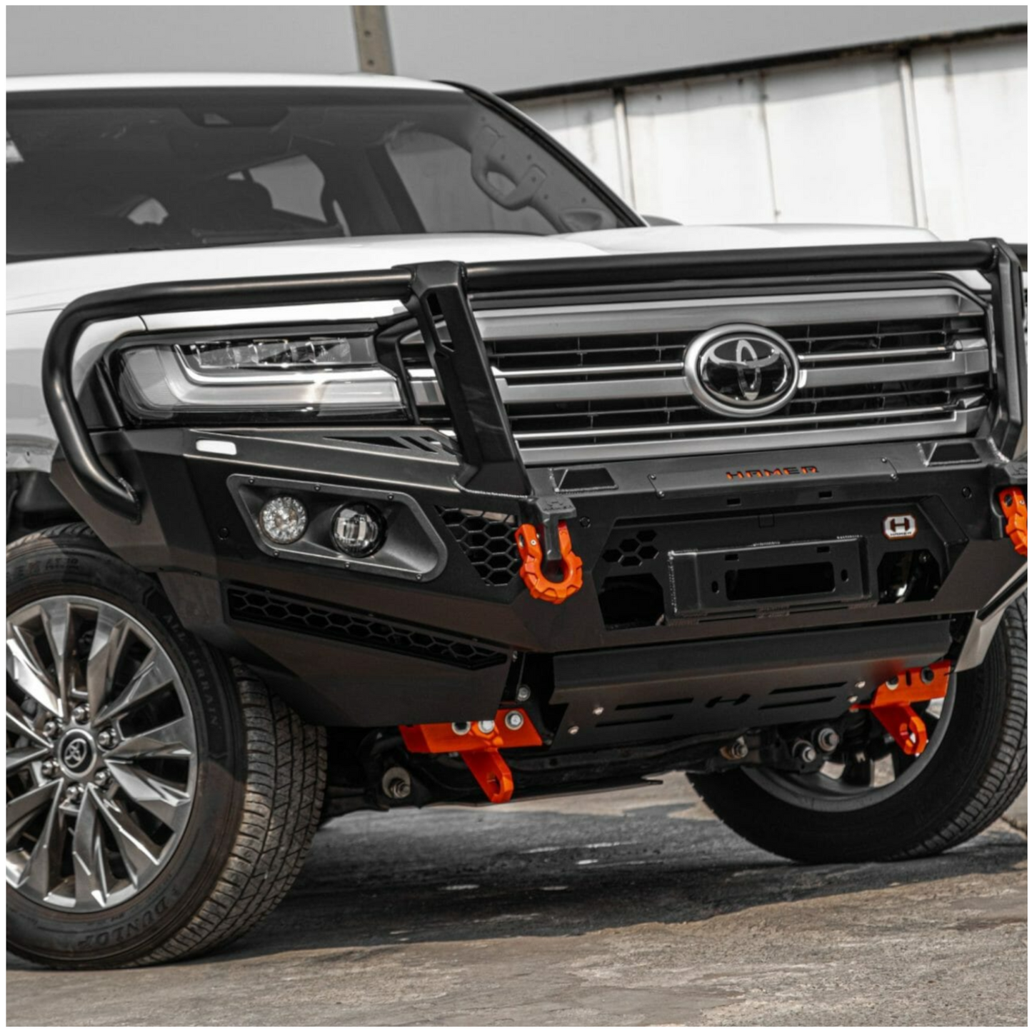 Hamer Toyota Land Cruiser LC300 (2022-Present) King Plus Front Bullbar Bumper