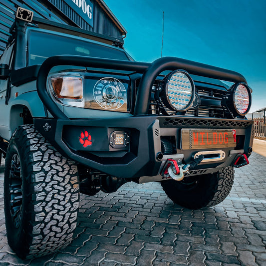 WILDOG Toyota LC 76-79 Series (2007-2023) Buffelsfontein Hunter Front Replacement Bumper