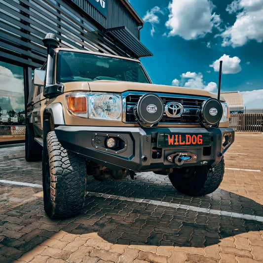 WILDOG Toyota Land Cruiser 76-79 Series (2007-2023) Alpha MS Front Replacement Bumper