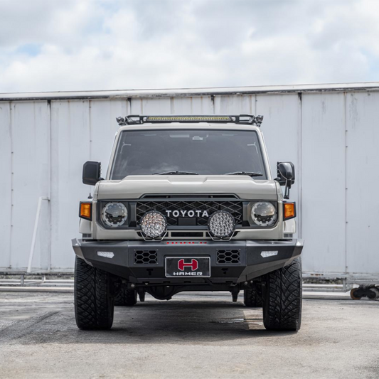 Hamer Toyota Land Cruiser 76/79 Series (2024-Present) Classic Front Bumper (No Bull Bar)