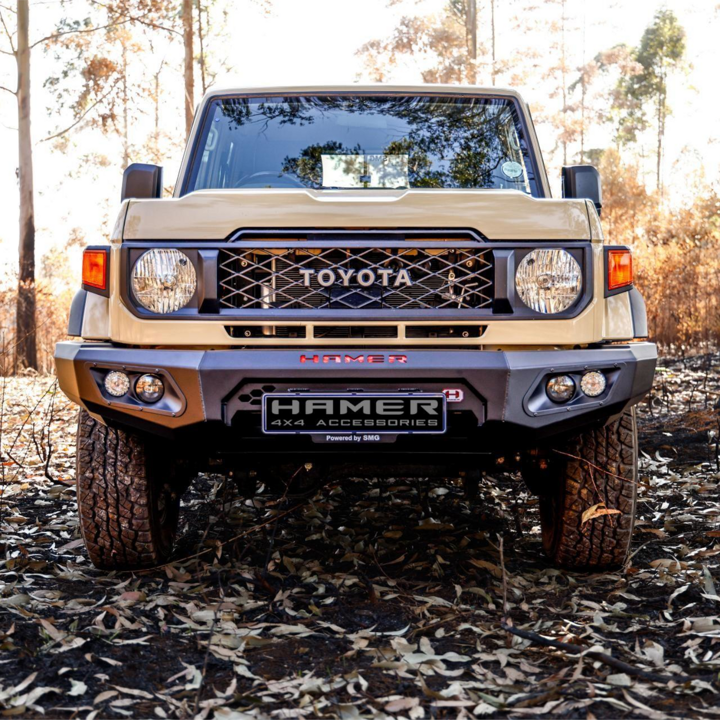 Hamer Toyota Land Cruiser 76/79 Series (2024-Present) King Series Front Bumper (No Bull Bar)