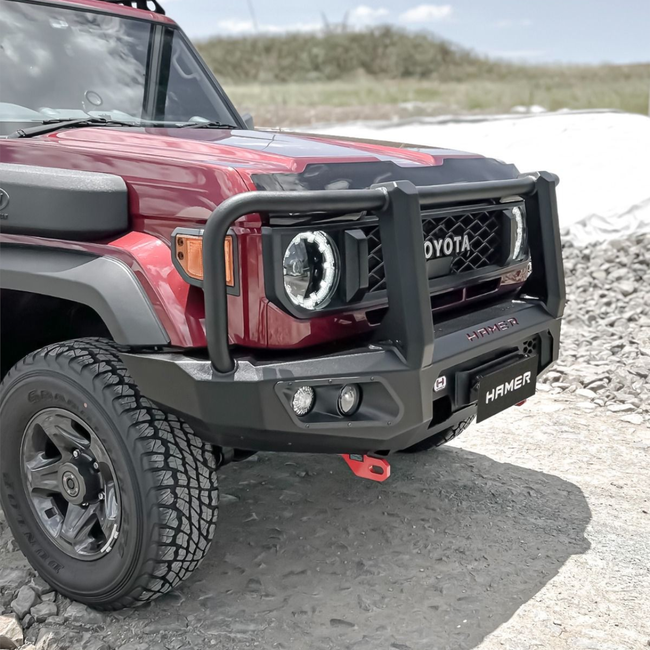 Hamer Toyota Land Cruiser 76/79 Series (2024-Present) King Plus Front Bullbar Bumper