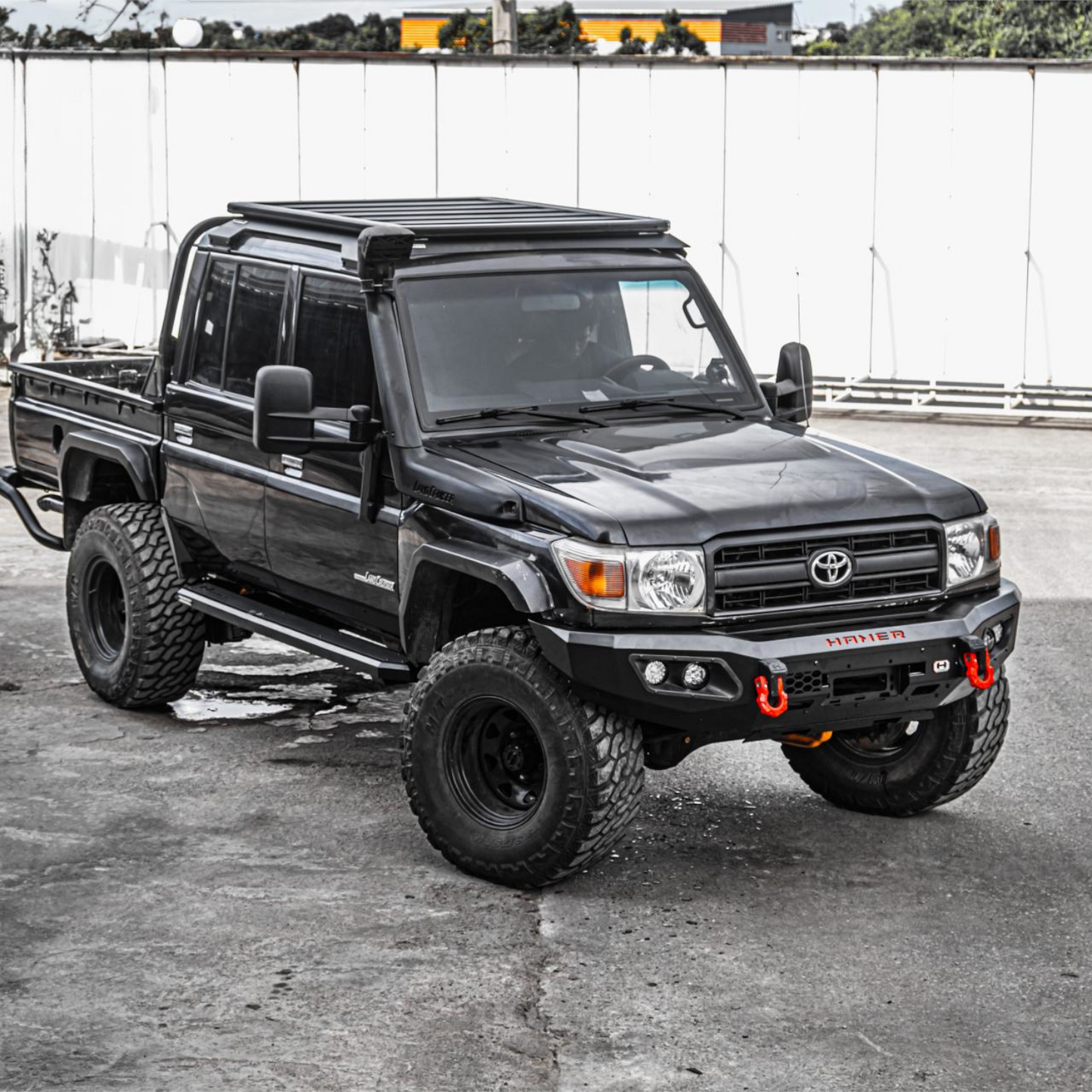 Hamer Toyota Land Cruiser 76/79 Series (2007-2023) King Series Front Bumper (No Bull Bar)
