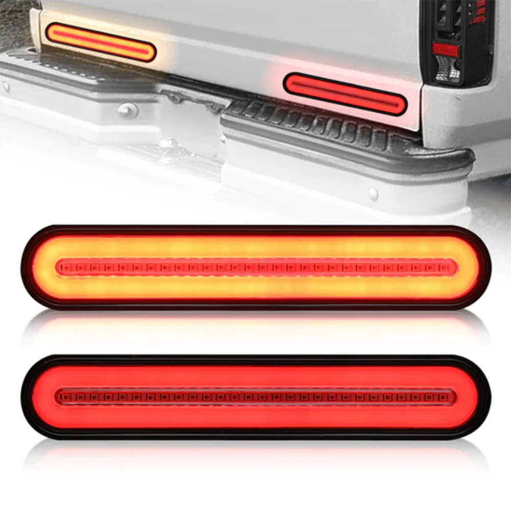 Universal LED Tail light 2pc Kit Smoked – Bakkie & Outdoor