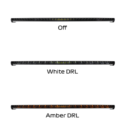 BRT 252W Super Slim Series 50 inch Curve LED bar White/Amber DRL Kit