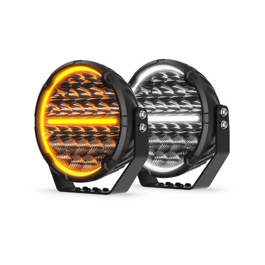 Roamer 9" Extrema LED Spotlights with Black Covers Set