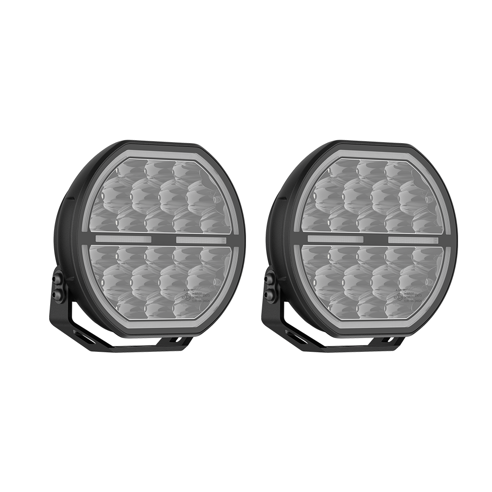 BRT 7" 140W XR Pro Spot light with Amber DRL Kit