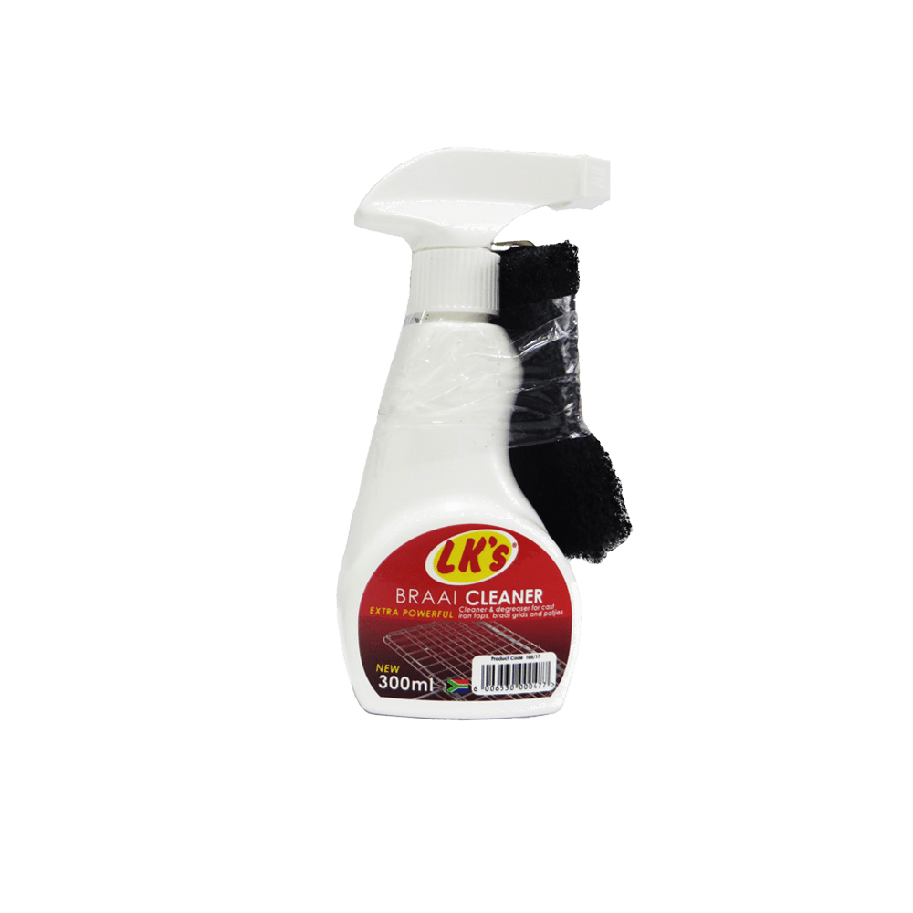 Braai Cleaner & Free Sponge (300ml)