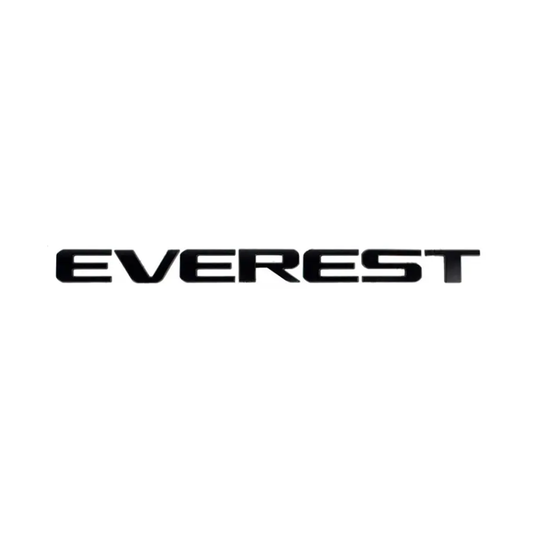 Ford Everest Hood Logo – Matte Black (Aftermarket) Non OEM