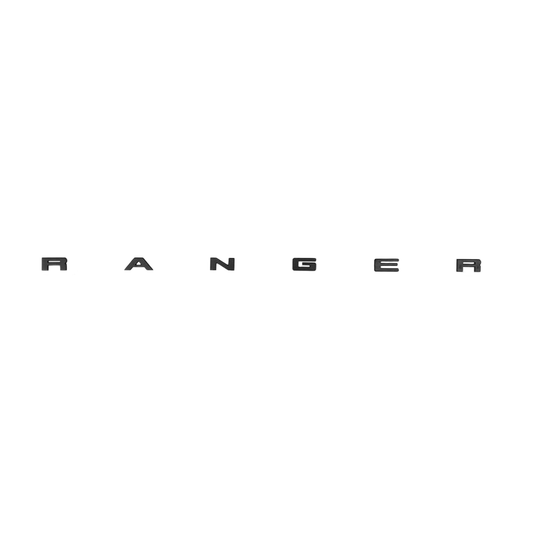 Ford Ranger Hood Logo – Matte black (Aftermarket) Non OEM