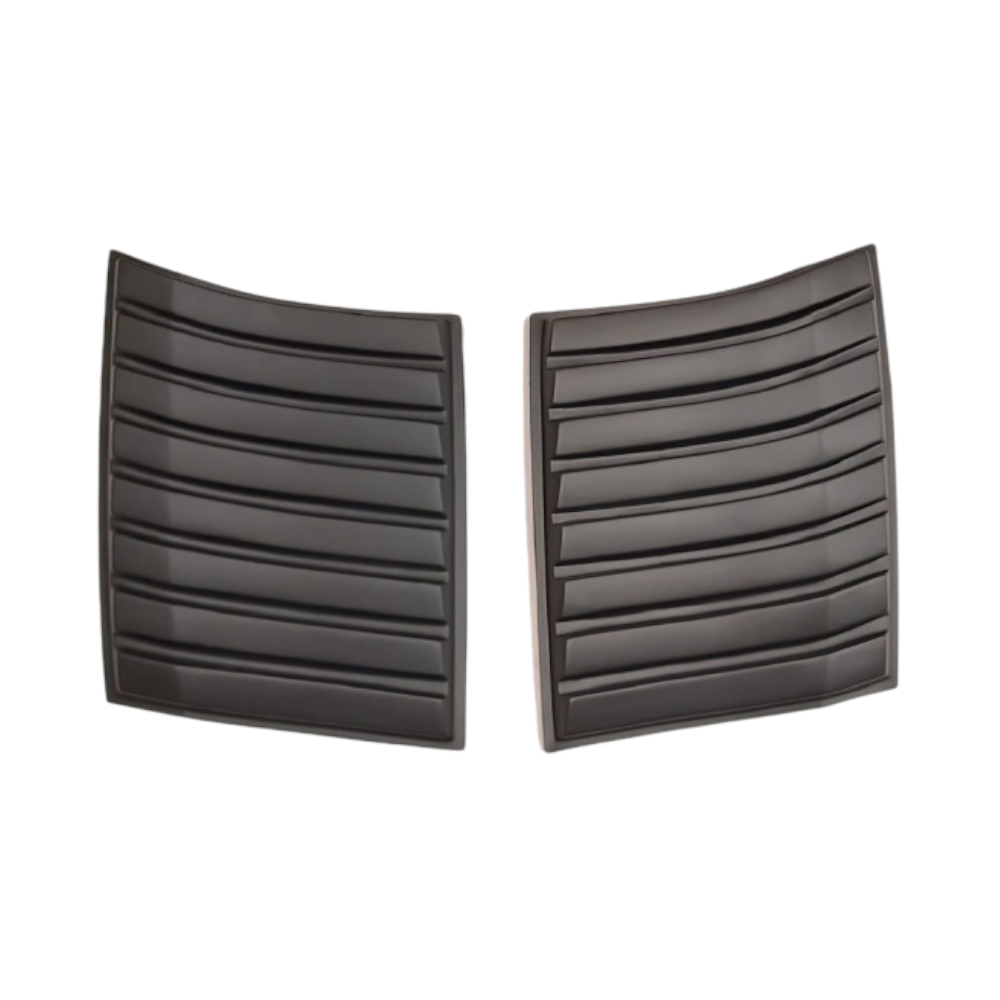Mazda BT-50 (2012-2020) Bonnet Vents - Matt Black
