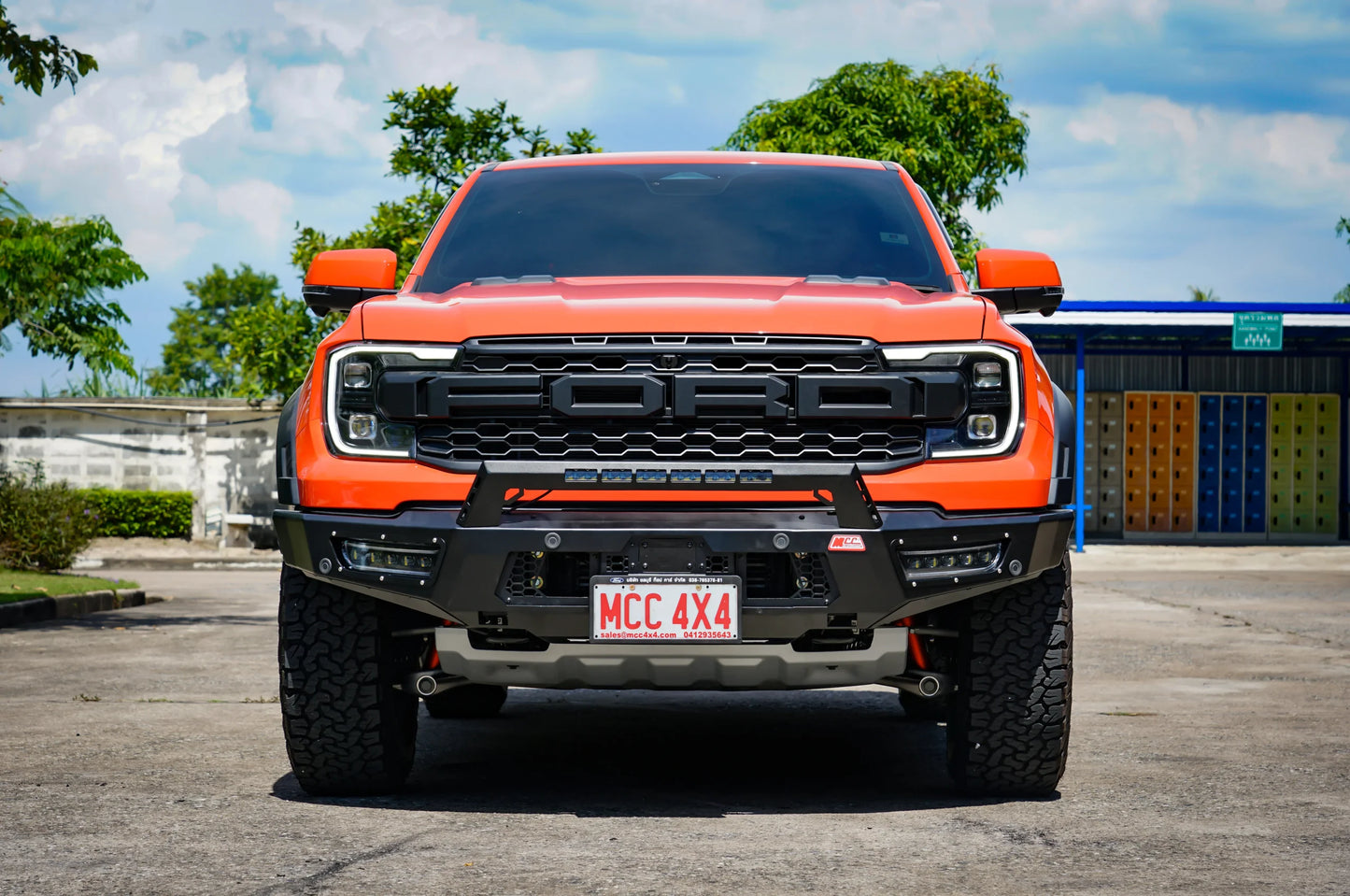 MCC Ford Ranger Next Gen Raptor (2023-Present) Pegasus Style Front Bullbar Bumper