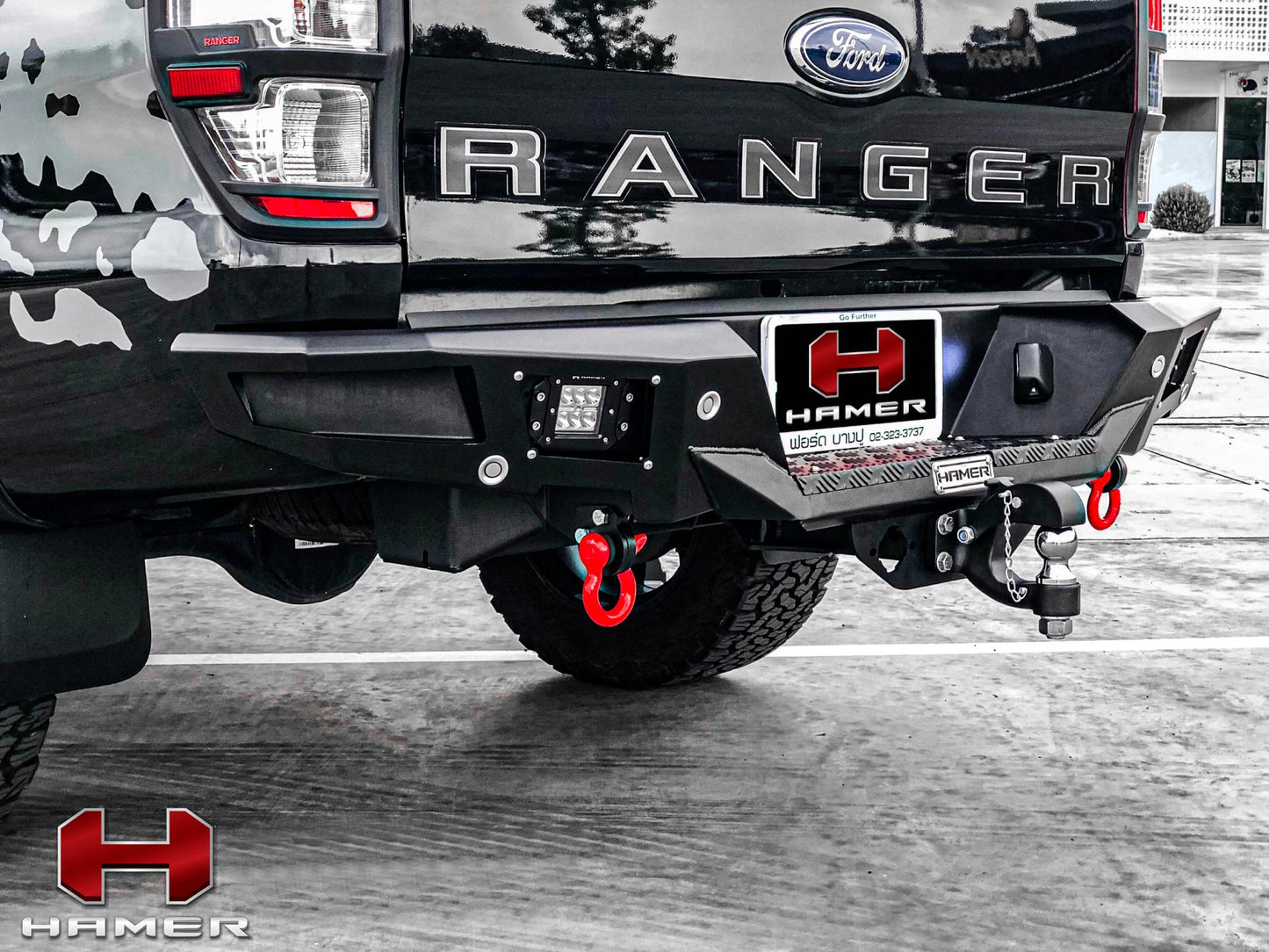 Hamer Ford Ranger T7/T8 (2016-2022) Nova Series Rear Bumper