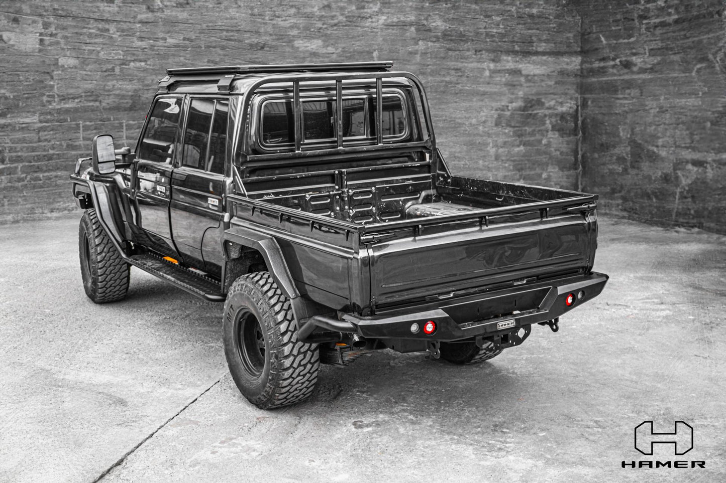 Hamer Toyota Land Cruiser LC79 (2007-2023) King Series Rear Bumper