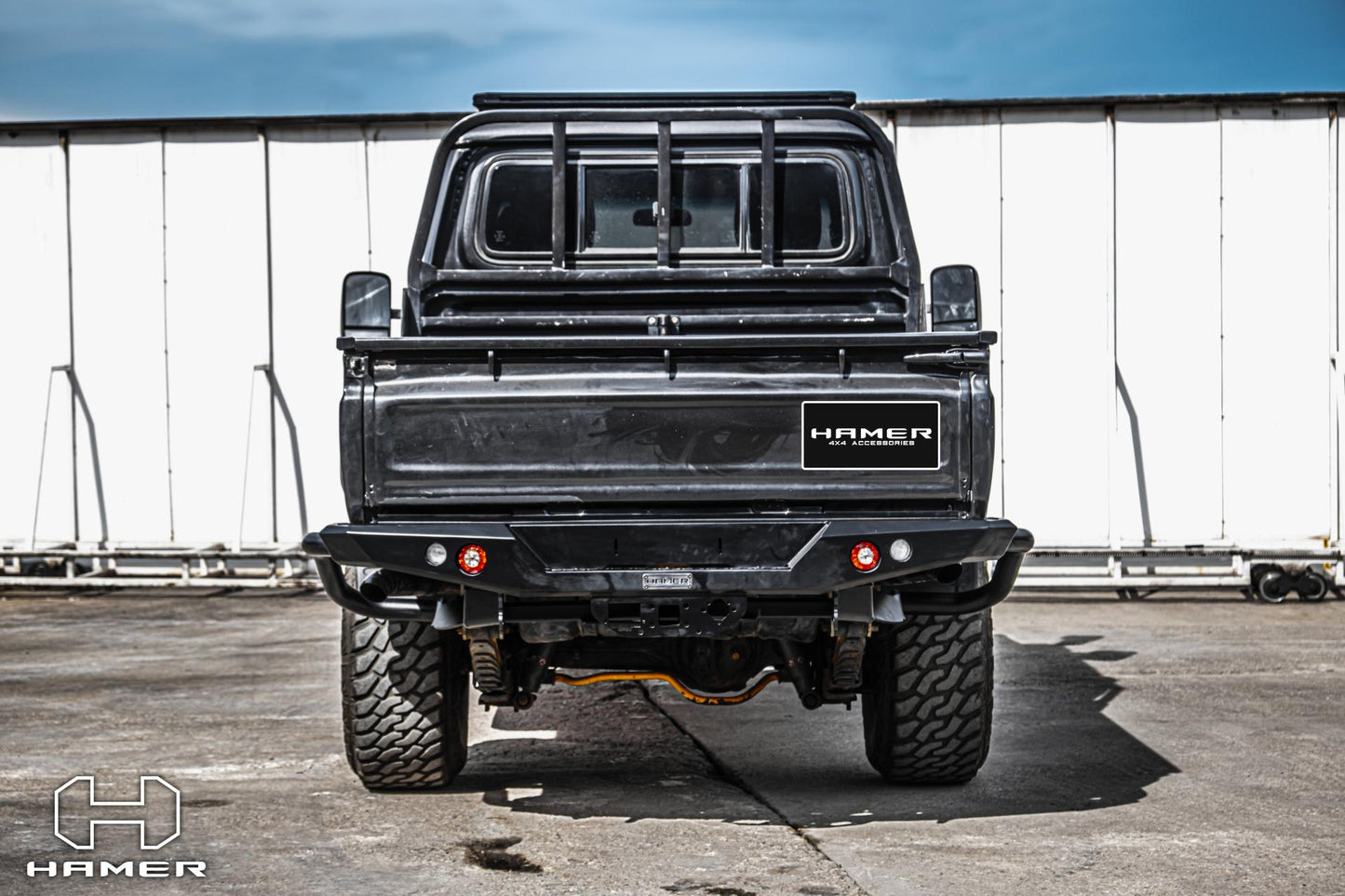 Hamer Toyota Land Cruiser LC79 (2007-2023) King Series Rear Bumper
