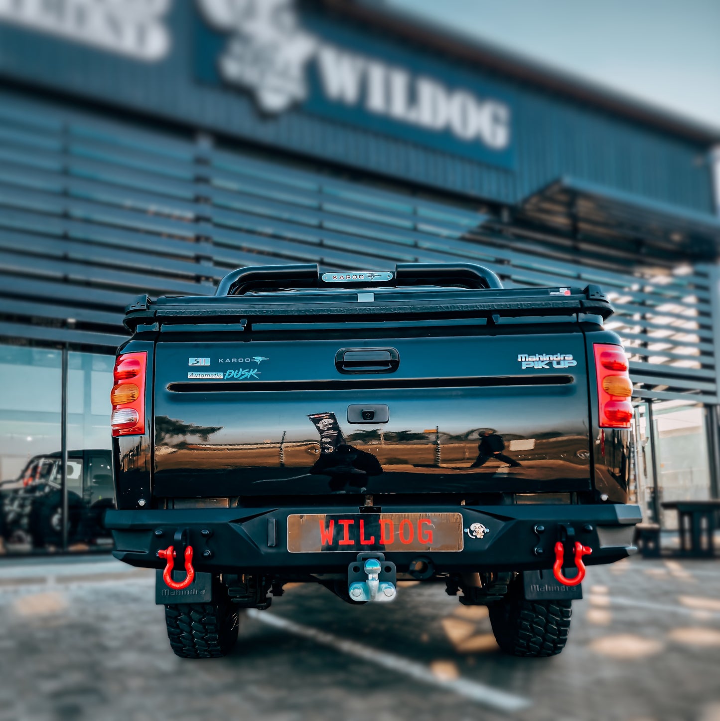 WILDOG Mahindra Pickup (2017-Present) Alpha Style Rear Replacement Bumper