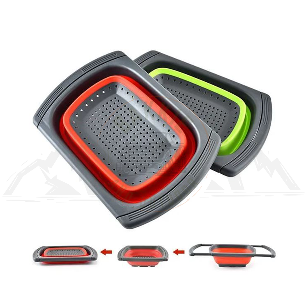 Rectangular Collapsible Drain Basket