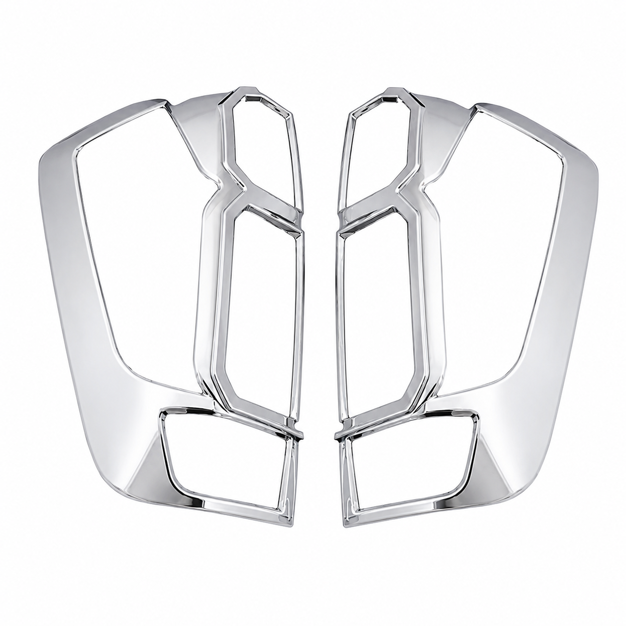 Nissan Navara 2016-2020 Tail Light Cover Trims Chrome