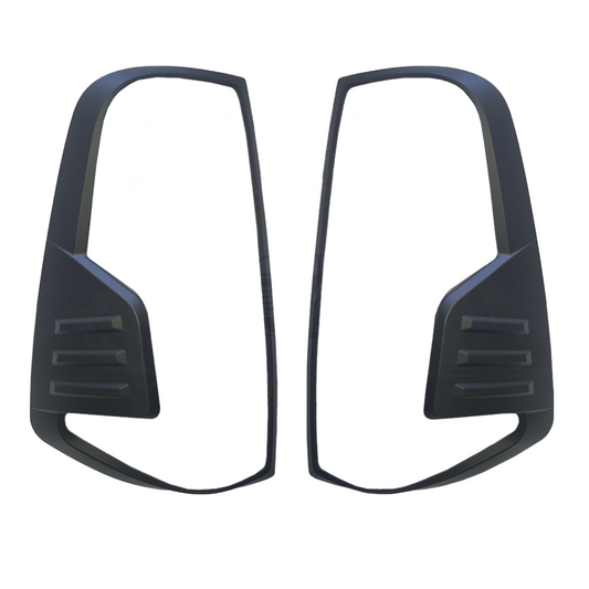 Nissan Navara 2022+ Tail Light Trims - Matt Black