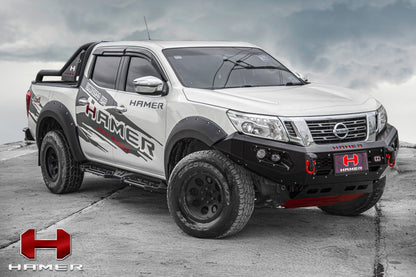 Hamer Nissan Navara (2015-2019) King Series Front Bumper (No Bull Bar)