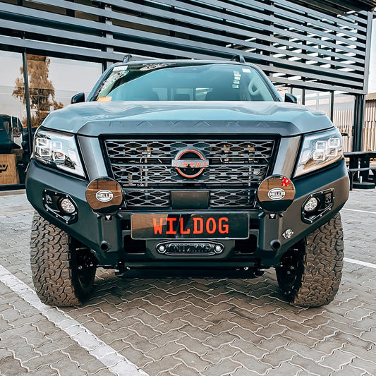 WILDOG Nissan Navara Pro4X (2021-Present) K9 Front Replacement Bumper (PDC Friendly)