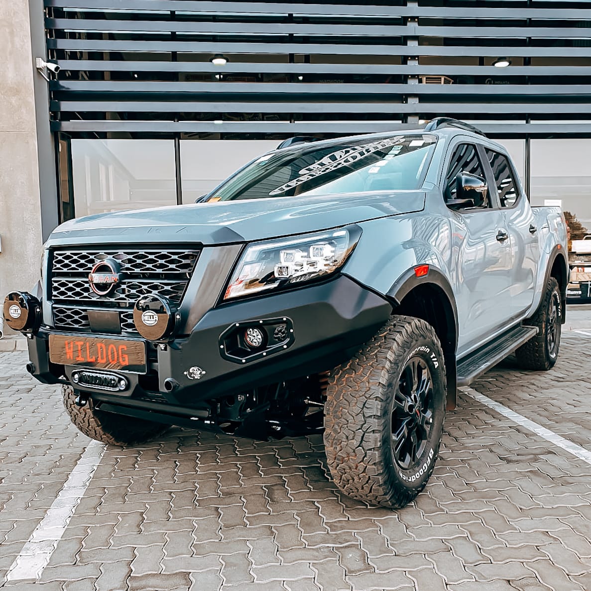 WILDOG Nissan Navara Pro4X (2021-Present) K9 Front Replacement Bumper (PDC Friendly)