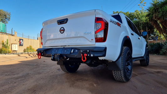 WILDOG Nissan Navara (2021-Present) Alpha Style Rear Replacement Bumper (Not Radar Friendly)