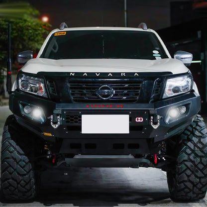 Hamer Nissan Navara (2015-2019) King Series Front Bumper (No Bull Bar)