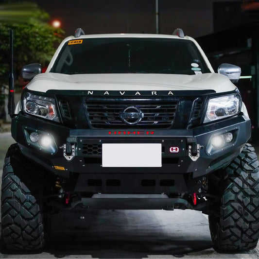 Hamer Nissan Navara (2015-2019) King Series Front Bumper (No Bull Bar)