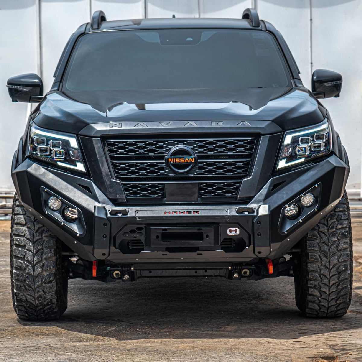 Hamer Nissan Navara PRO4X (2020-2023) Prime Series Front Bumper (No Bull Bar)